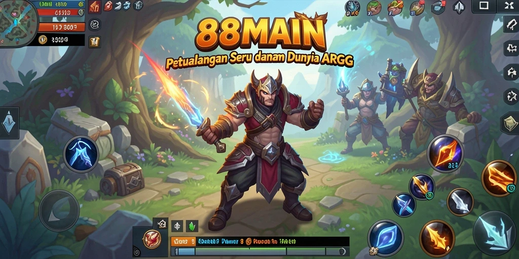 Tampilan gameplay menarik dari 88MAIN dalam aksi ARPG.