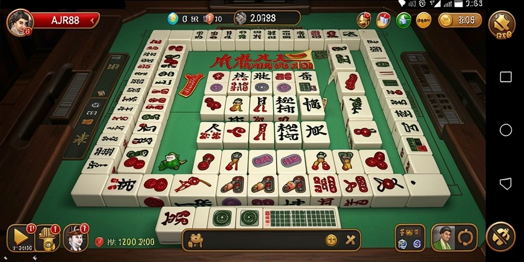 Gameplay Mahjong menarik di AJR88 dengan grafis menawan.