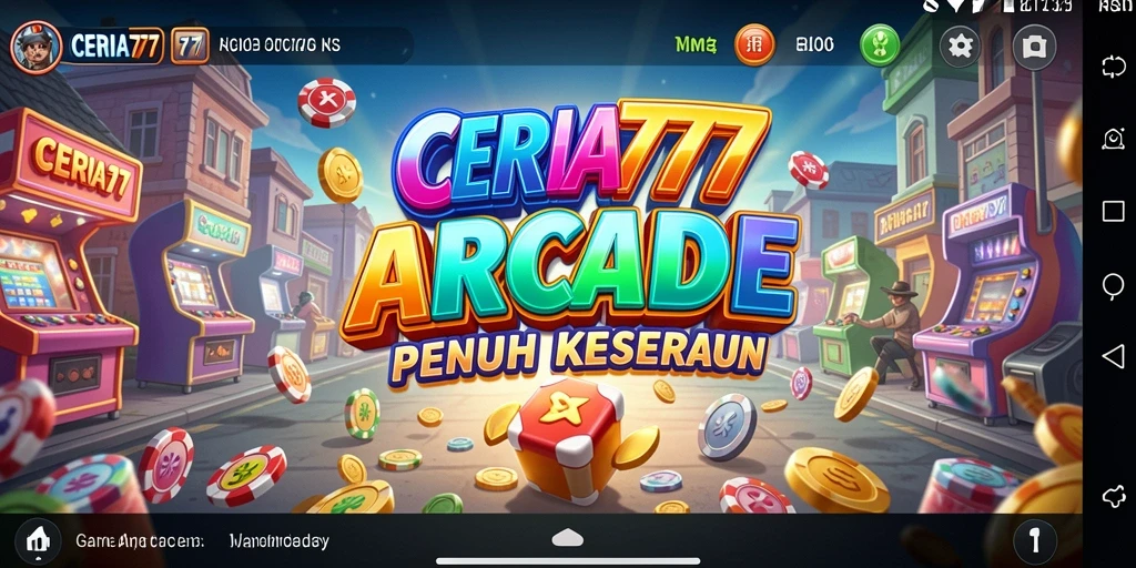 Tangkapan layar menampilkan aksi gameplay seru CERIA777.