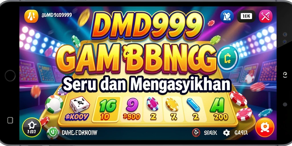 Screenshot gameplay DMD999 yang menampilkan keseruan bermain Bingo.