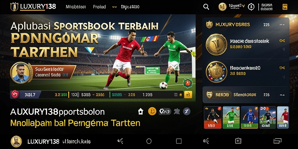 Tampilan gameplay yang menarik dalam aplikasi LUXURY138 Sportsbook.