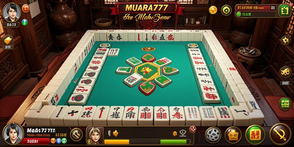 Tampilan gameplay seru dan menarik dari MUARA777 Mahjong.