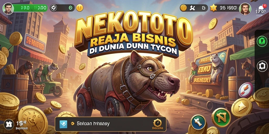 Tampilan gameplay NEKOTOTO yang seru dan menantang.