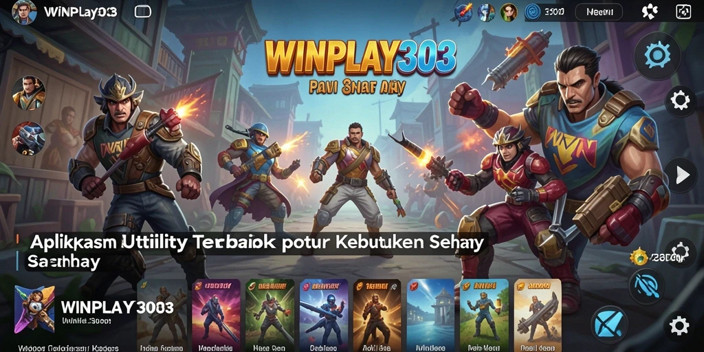 Screenshot tampilan aplikasi WINPLAY303 yang intuitif dan mudah digunakan.